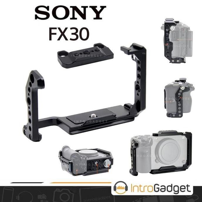 TERMURAH - Cage Rig Sony Fx30 SmallRig UURig Andoer Plate Metal