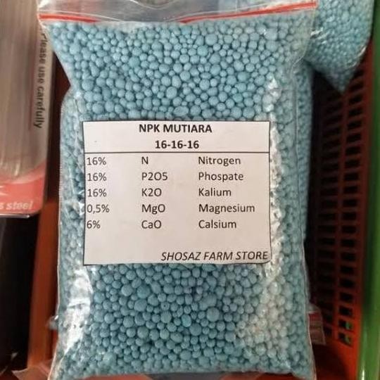 

Terlaris Pupuk Npk Mutiara 16 16 16 100G