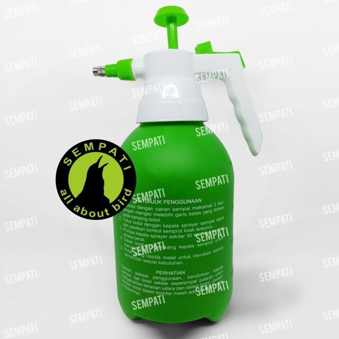 

Terlaris Sempati Semprotan Misty 2 Liter Spray Gun Pompa Hand Pump Alat Semprot Desinfktan Hama Burung Tanaman Pupuk Sangkar Kandang Pressure Sprayer Disinfektan Msty2