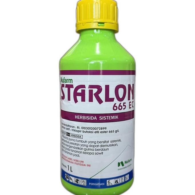 

Terlaris Herbisida Starlon 665 Ec 1 Liter/Racun Gulma Daun Lebar Padi&Sawit 1 L