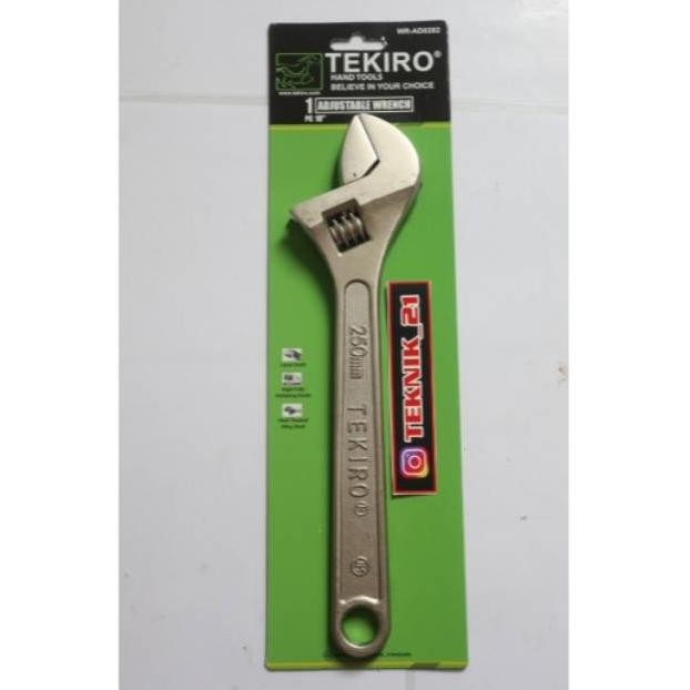 Terlaris (TEKIRO) Kunci Inggris 10" KUNCI INGGRIS TEKIRO 10 IN KUNCI INGGRIS 250 MM TEKIRO