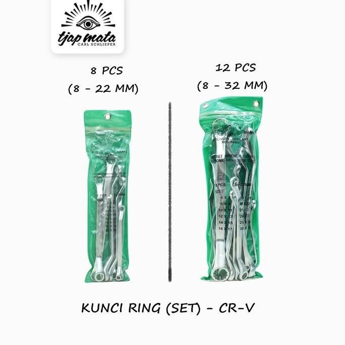 Miliki Tjap Mata / Cap Mata Kunci Ring / Offset Wrench (Set)