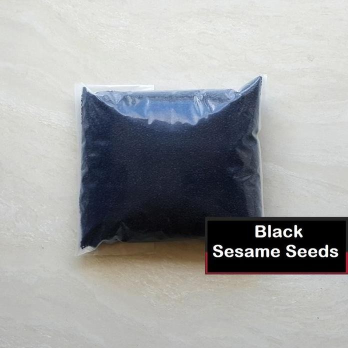 

Terlaris 1Kg Black Sesame Seeds / Biji Wijen Hitam