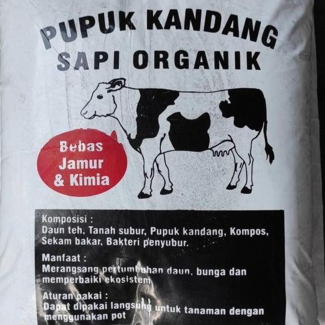 

Terlaris Media Tanam Pupuk Kandang Sapi Organik Via Ojol Gosend Grab