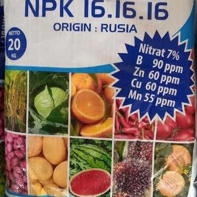 

Terlaris Pupuk Buah Npk 16-16-16 Pak Tani Original Rusia