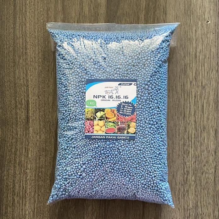 

Terlaris Pupuk Npk 16 16 16 Pak Tani 1Kg Repack