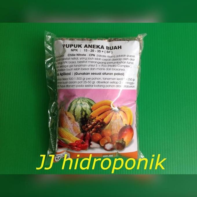 

Terlaris Pupuk Aneka Buah Npk : 15-20-35+(Sp)