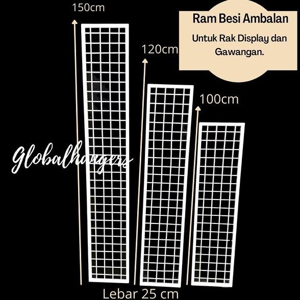 NEW NEW Ambalan Besi | Ram Besi Dinding | Ram Besi Tanaman | Ram Besi Gantung | Ram Ambalan Gawangan