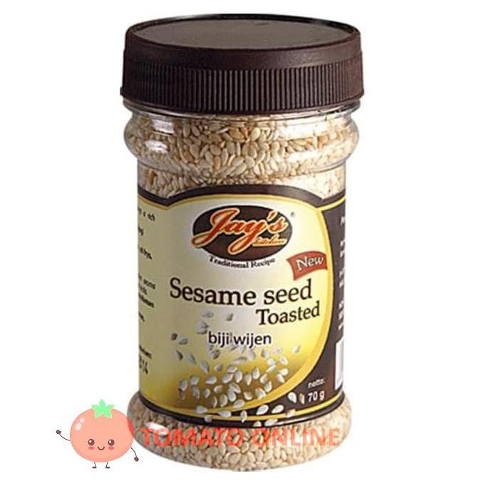 

Terlaris Jay'S Jays Biji Wijen Panggang / Sesame Seed Toasted 70 Gr / 70Gr