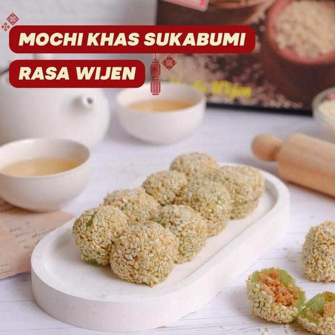 

Terlaris Mochi Kaswari Lampion Rasa Wijen|Moci Keju Oleh Oleh Khas Sukabumi