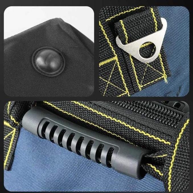 Tool Bag Besar Waterproof 21 23 inch Taffware A02584 Tas Perkakas Toolkit Storage Reflective Strip