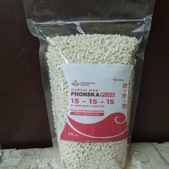 

Terlaris Pupuk Npk Phonska Plus 15 15 15, Repack 1 Kg, Ori Petrokimia Gersik