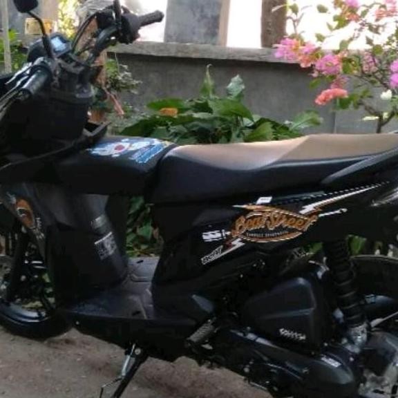 HJK jok boncengan+sandaran anak motor beat street