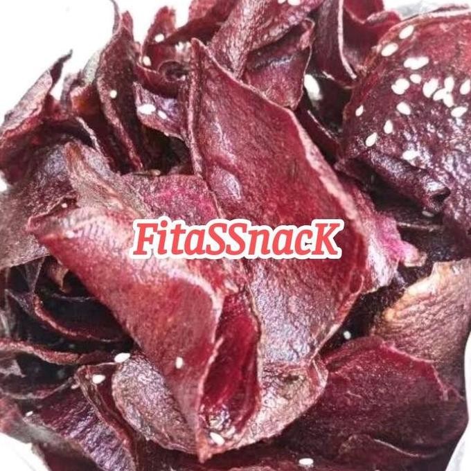 

Terlaris Keripik Ubi Ungu Manis 500 Gram/Kripik Ubi/Keripik Manis/Keripik Ubi Ungu Wijen/Camilan