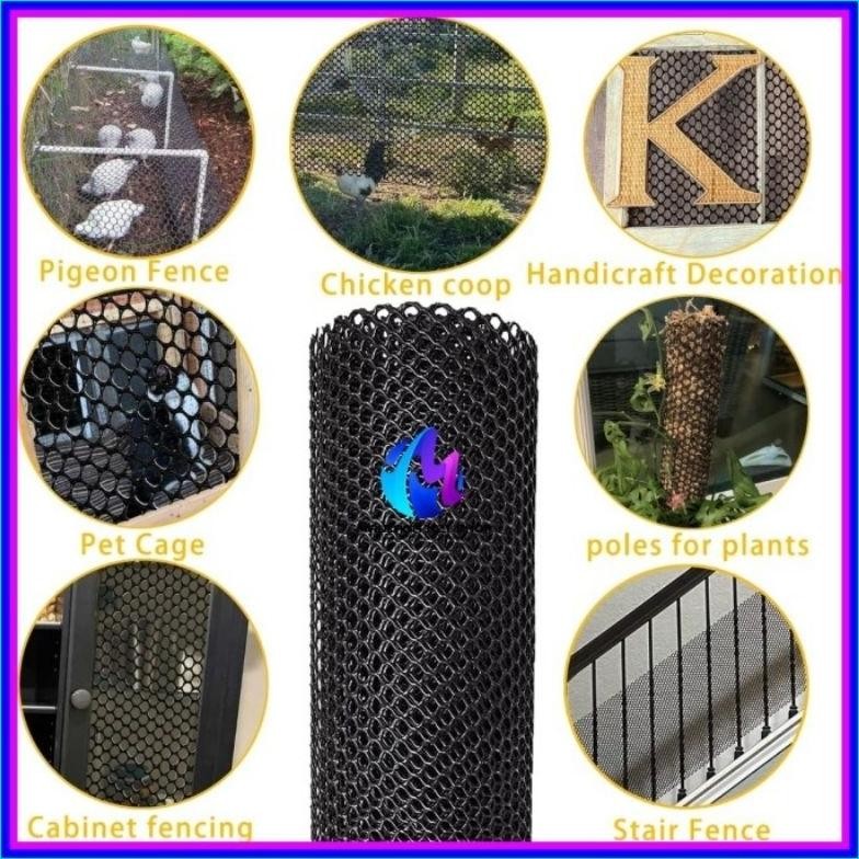 Ready Jaring Pagar Kawat Plastik Super Tebal Untuk Ayam Bebek Unggas