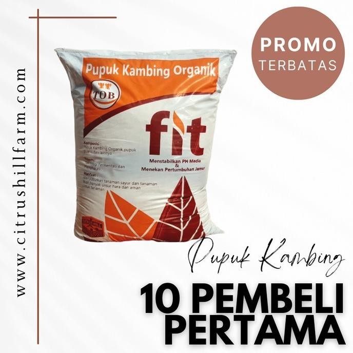 

Terlaris Pupuk Kandang Kambing Tob 13Kg - Pupuk Kandang - Pupuk - Pupuk Organik Terbaru