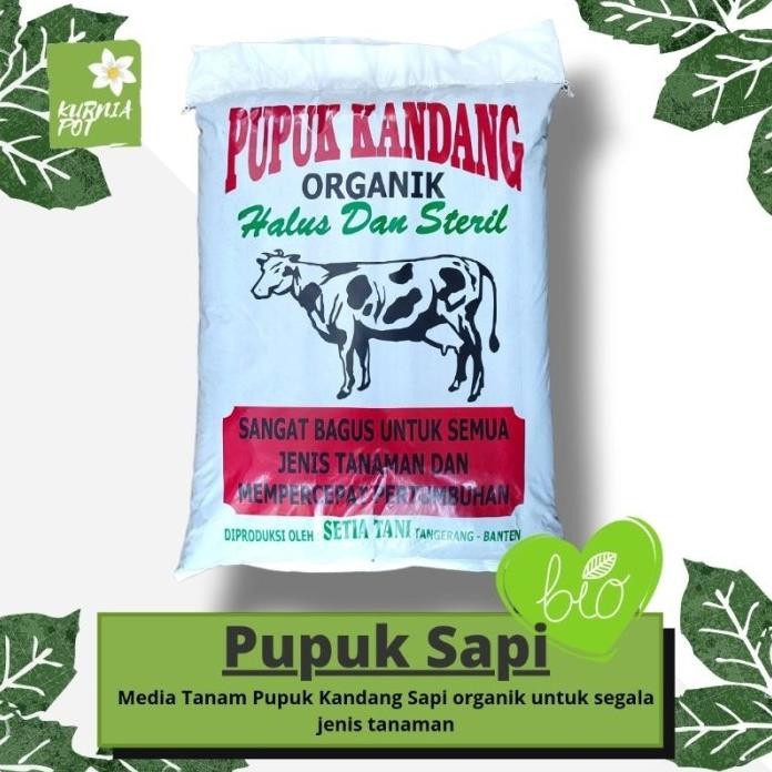 

Terlaris Ada!!! Pupuk Kandang Sapi Halus Media Tanam Organik Tanaman Hias Bunga Buah