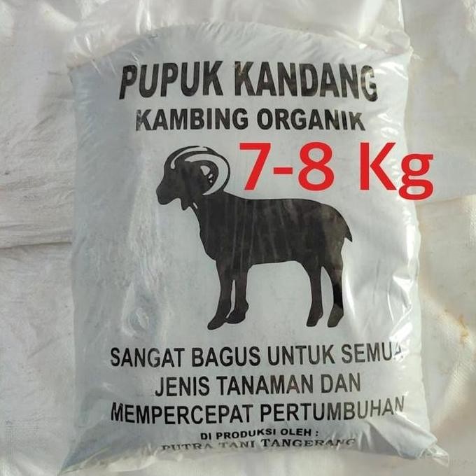 

Terlaris Pupuk Kandang Kambing Organik (8 Kg) Grosir!