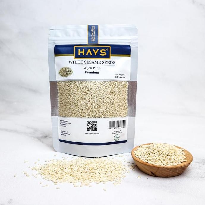 

Terlaris Wijen Putih / White Sesame Seeds - Hays Bahan Masakan Seed