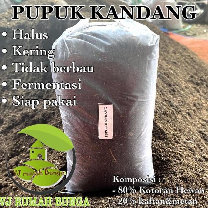 

Terlaris Allshop1- Pupuk Kandang Organik Kambing Halus Kemasan 1Kg Pupuk