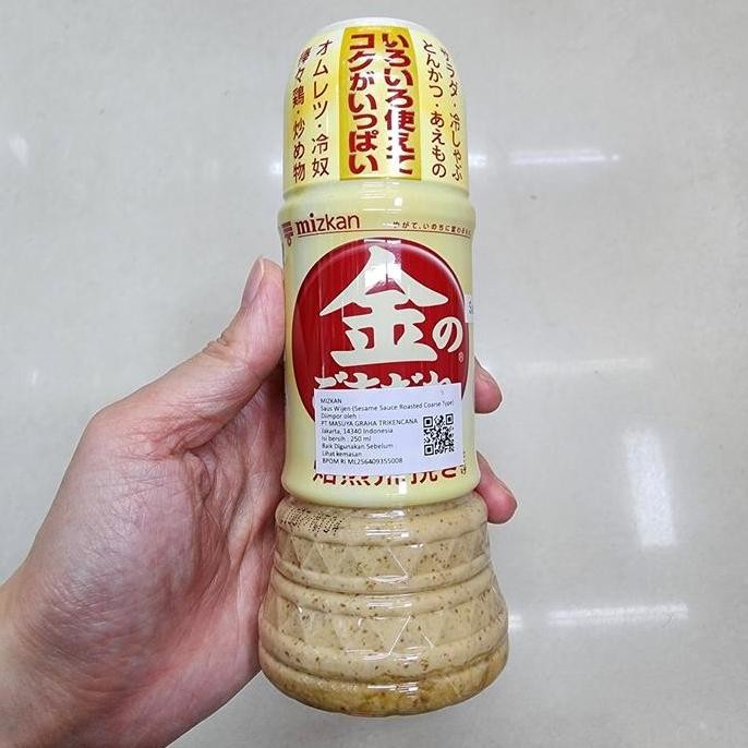 

Terlaris Mizkan Kin No Goma Dare / Sesame Sauce | Saus Wijen 250Ml Asli Jepang