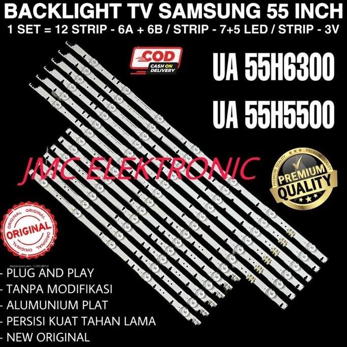 BACKLIGHT TV LED SAMSUNG UA 55H5500 55H6300 55H6400 55H5500AW 55H6300AS 55H6400AW UA55H5500 UA55H630