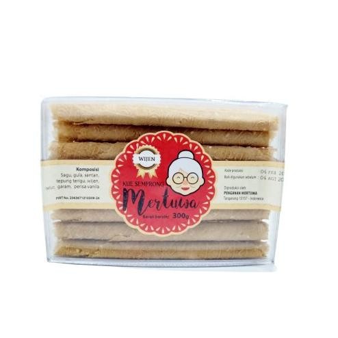 

Terlaris Penganan Mertuwa Kue Semprong Wijen 300Gr