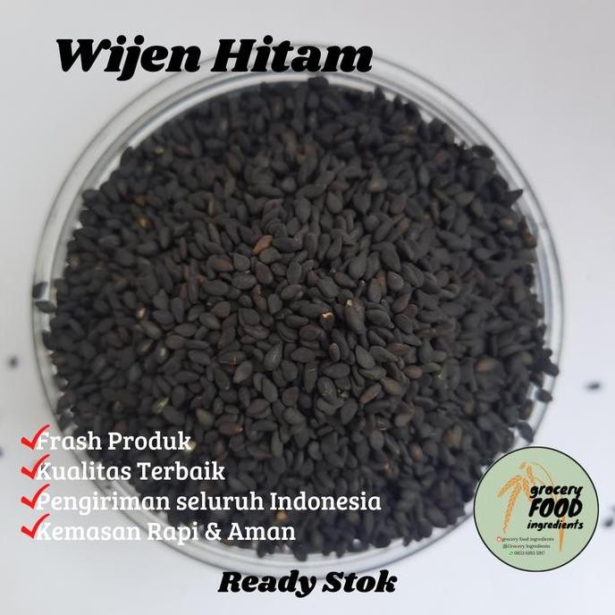 

Terlaris Black Sesame Seed / Wijen Hitam
