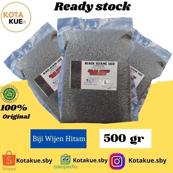 

Terlaris Black Sesama Seed Biji Wijen-Wijen Hitam 500 Gr