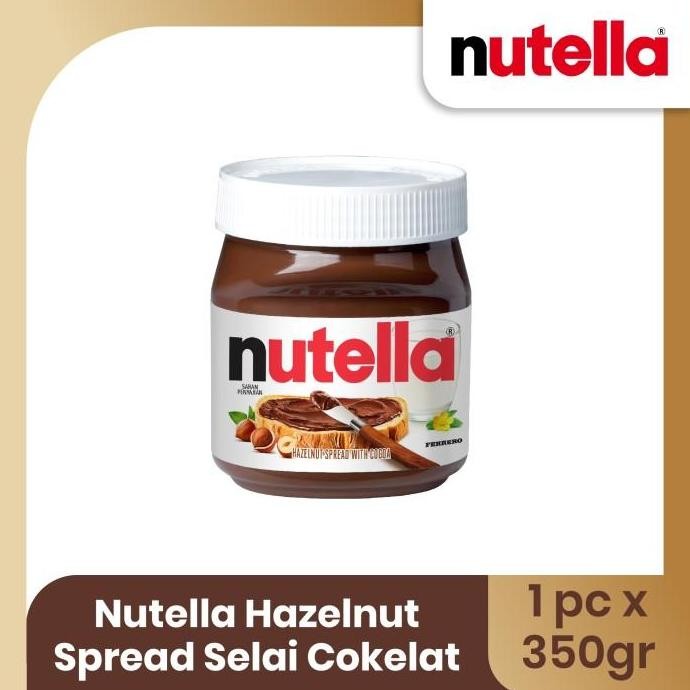 

Produk Baru!! Nutella Hazelnut Spread Selai Cokelat 350gr