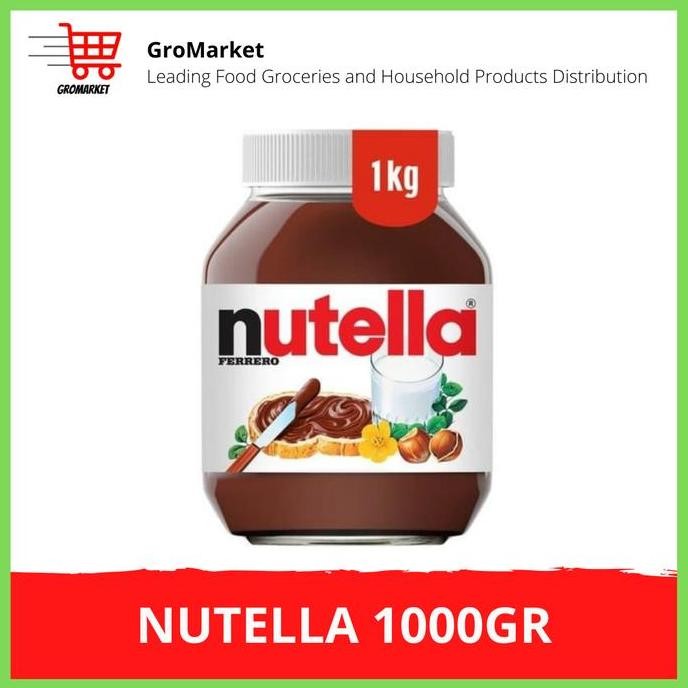 

Produk Baru!! Nutella Hazelnut Spread Cocoa Selai 1000 gram