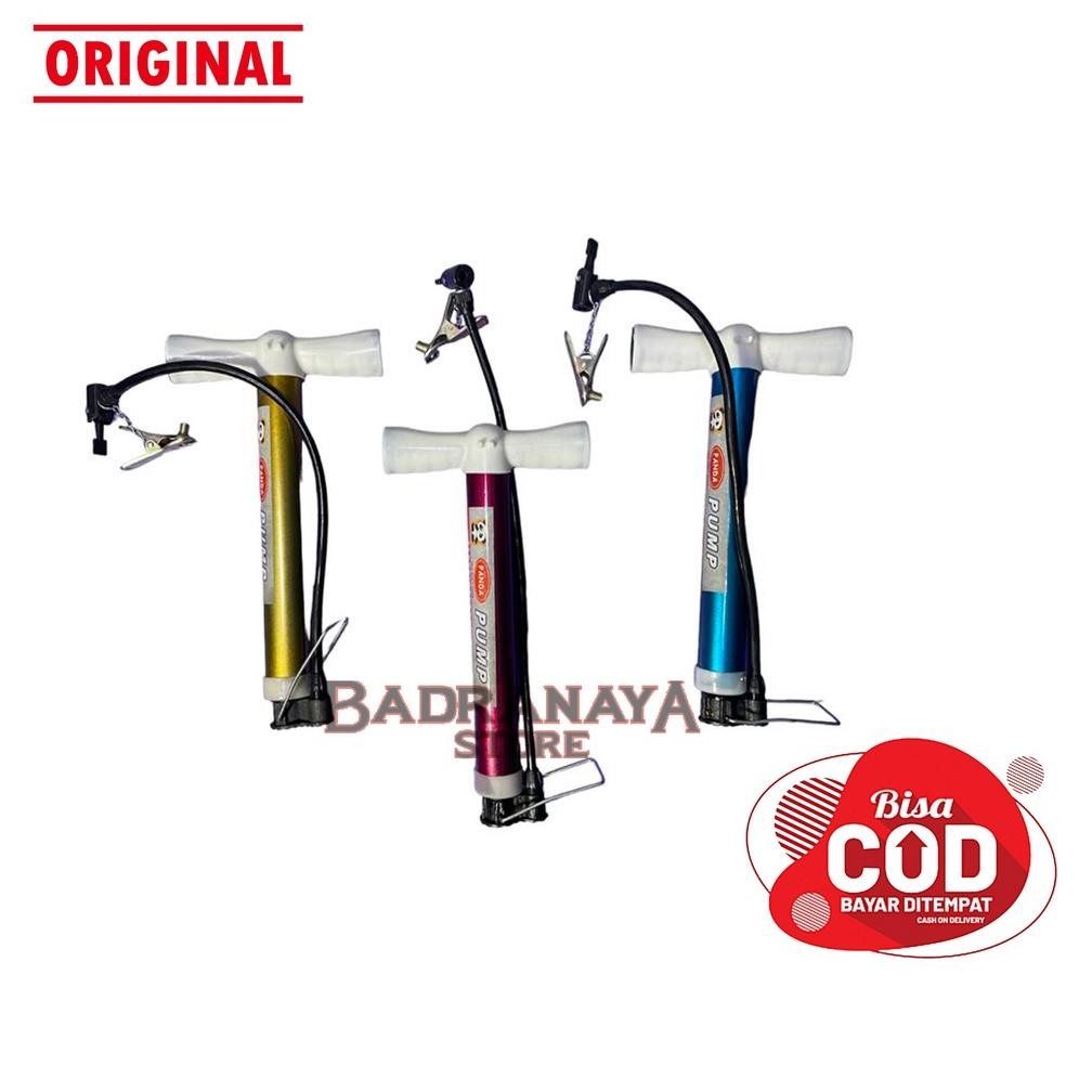ND Pompa Ban Pendek Kecil Sepeda Dan Motor Mini Kompa Angin Tangan Kompaan