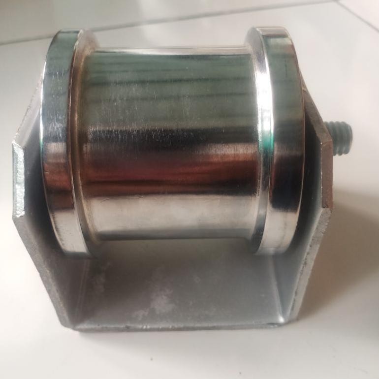 ND Roda Pagar/Roda gerbang  UNP 5Cm Material Besi As,Chrome dan Besi Cor