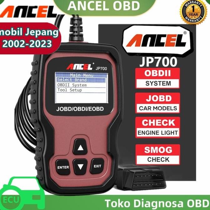 Ancel Jp700 Jobd Obd2 Scanner Mobil Untuk Toyota Nissan Honda Mazda