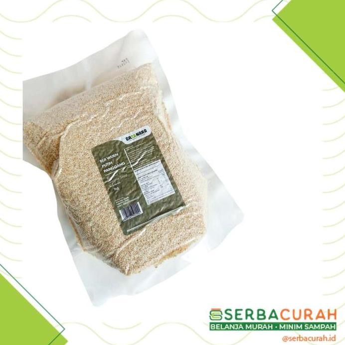 

Terlaris Roasted White Sesame Seed | Biji Wijen Putih Panggang | Kemasan 1 Kg