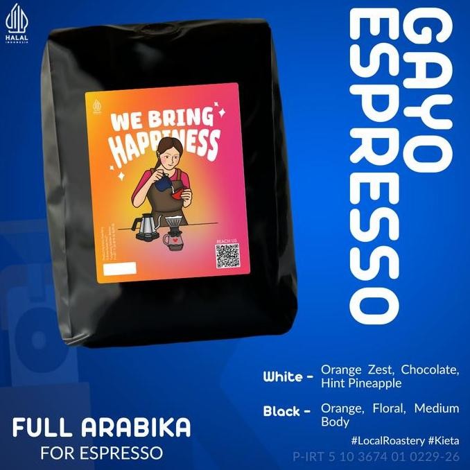 

BIJI KOPI ARABIKA GAYO ESPRESSO 1KG TERMURAH