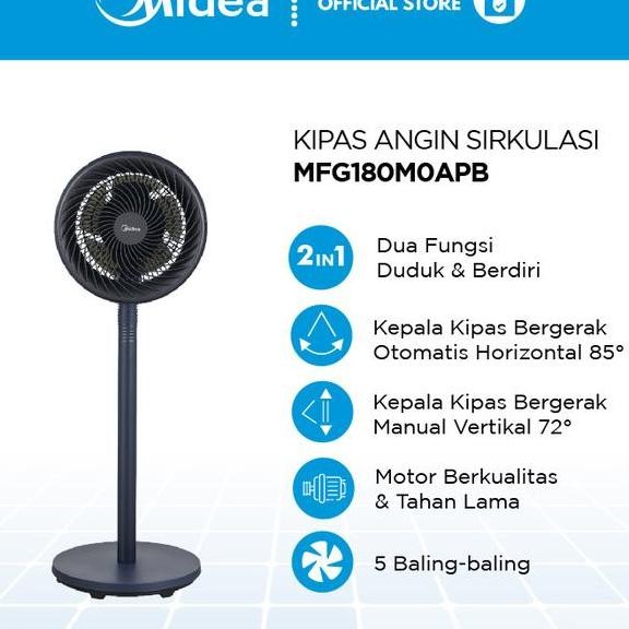 

Dea Ipa Irulai Circulation Fan Mfg180M0Apb Adjutable Heht