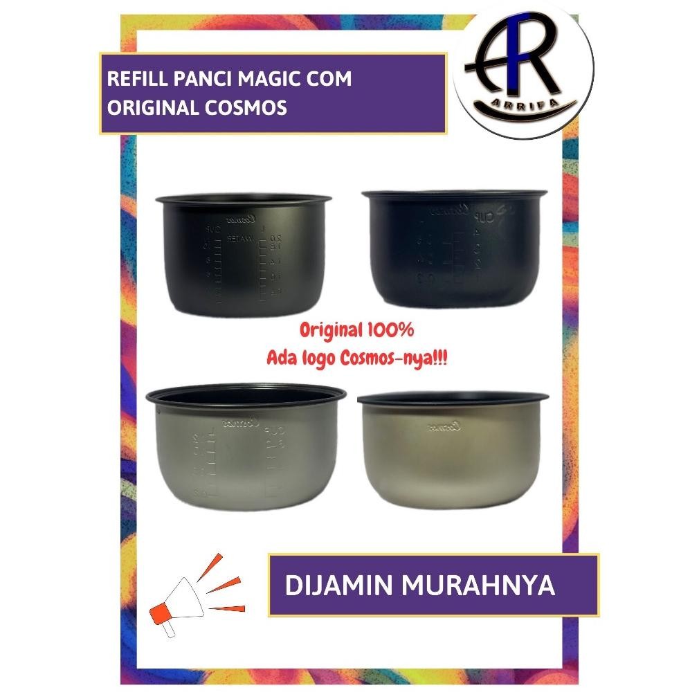 HJK Original Cosmos Refill Panci Teflon untuk Berbagai ukuran Magic Com Merk Cosmos