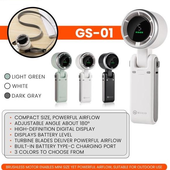 

Io G01 Ipa Angin Turbo Trong Portable Handheld Rechargeable Ni Fan Lipat Hh Peed 10M