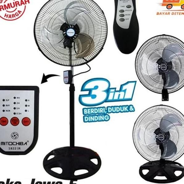 

Ipa Angin Tornado Mt 18221822 R Ipa Angin Tornado 3 In 1 Fan 18Inch Dengan Remote Garani 1 Th