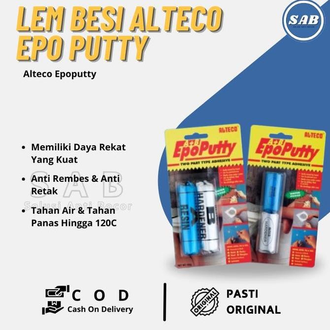 

baru lem alteco epoputty 100 gram lem epoputty lem dodol lem serbaguna