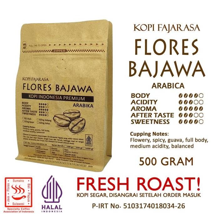 

KOPI FAJARASA FLORES BAJAWA BIJI KOPI ARABICA 500 GRAM TERMURAH