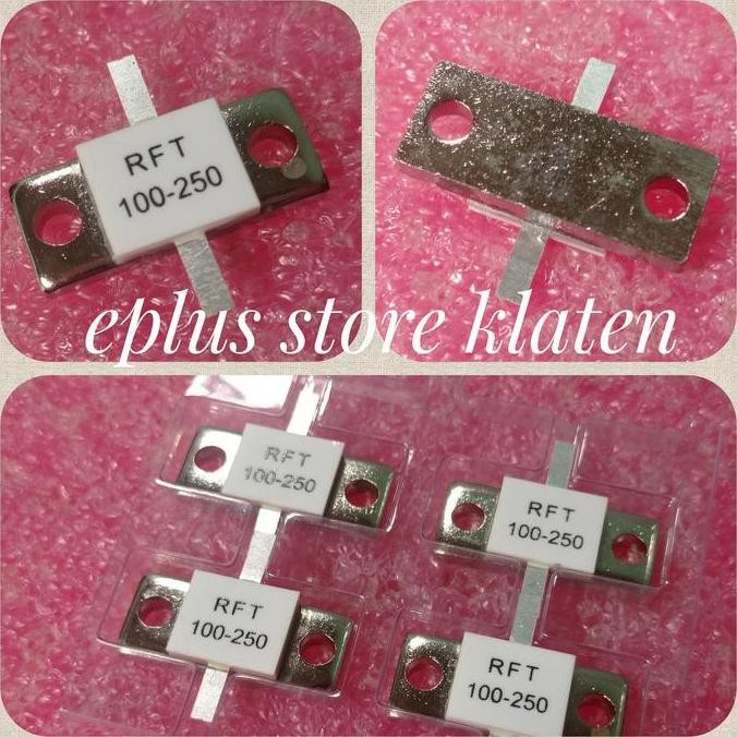 RESISTOR 100 OHM 250 WATT R FLANGE DUMMYLOAD DUMMY LOAD COMBINER ORIGINAL DAN TERPERCAYA