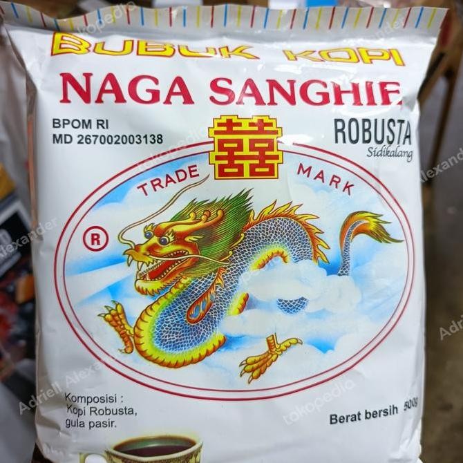 

Bubuk Kopi Naga Sanghie Sidikalang 500gram