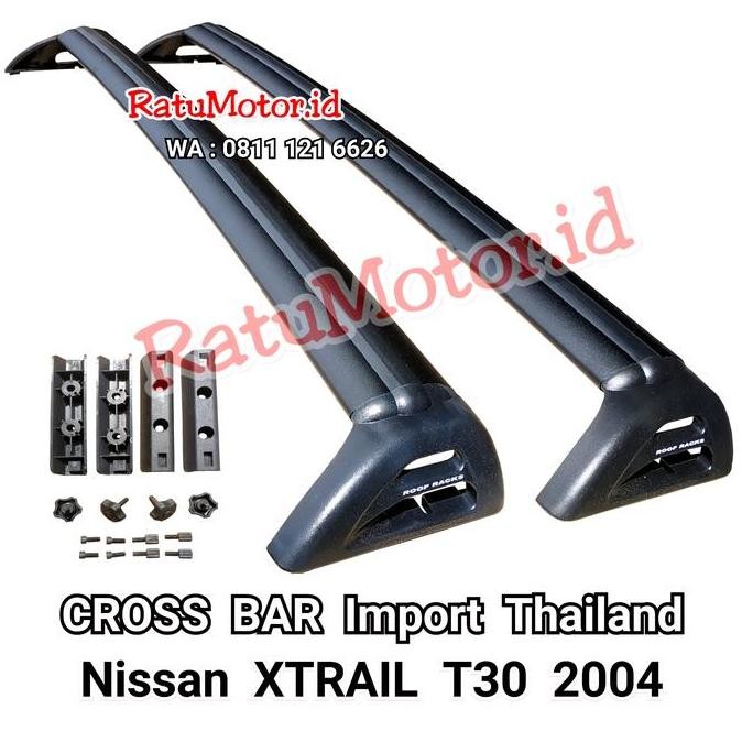 // Roof Rack Cross Bar Nissan Xtrail T30 2004 Import Thailand - Crossbar //