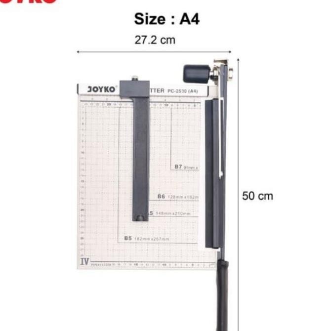

Alat Pemotong Erta R Cutter Joyo A4 Pc2530