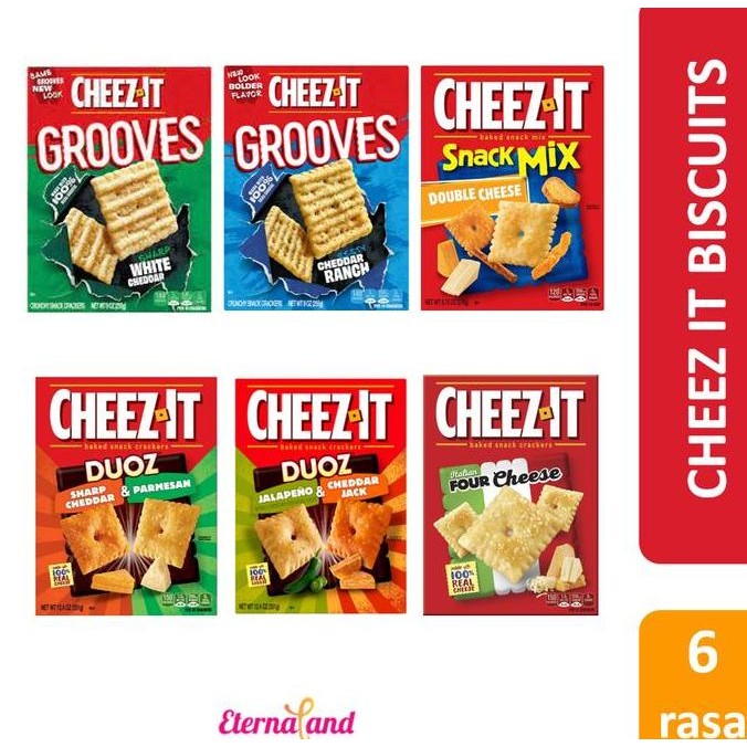 

Ready stok Terlaris [PROMO] CHEEZ IT Biscuits - varian promo sesuai etalase Termurah