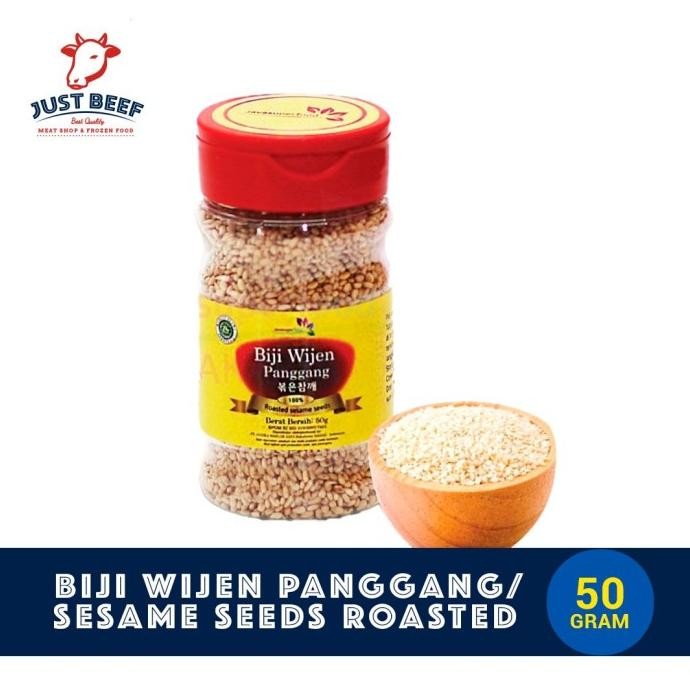 

Terlaris Biji Wijen Panggang / Sesame Seeds Roasted 50G