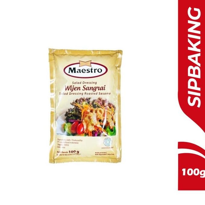 

Terlaris Maestro Wijen Sangrai 100Gr Salad Dressing Roasted Sesame