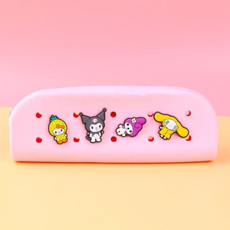 

Super Seller Ab47 Tempat Pensil Silikon Jibbitz Kotak Pensil Anak Lucu Diy Tempat Pensil Anak Silikon Jibbitz Kartun